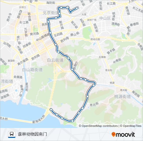 541路 Bus Line Map