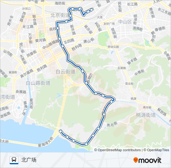 541路 Bus Line Map