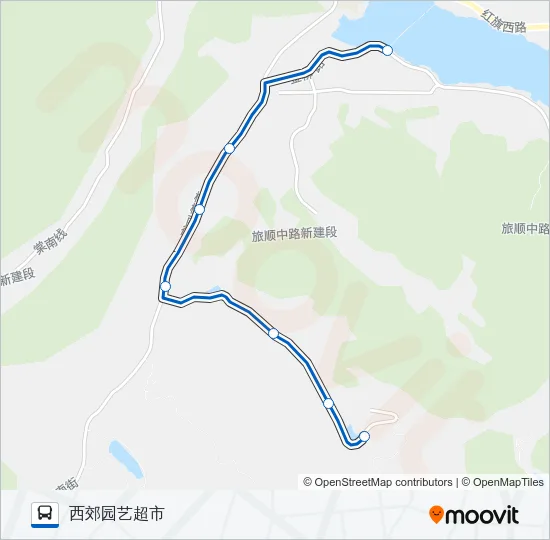 551路 Bus Line Map
