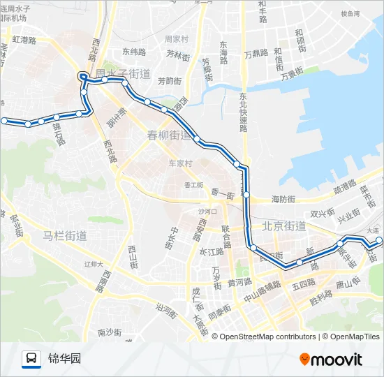 602路 Bus Line Map