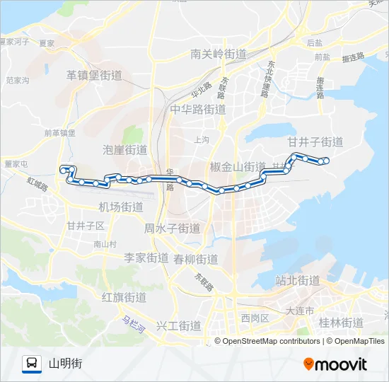 612路 Bus Line Map