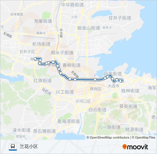 613路 bus Line Map