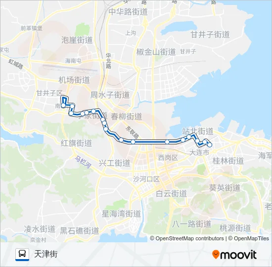 613路 Bus Line Map
