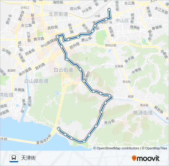 702路 Bus Line Map