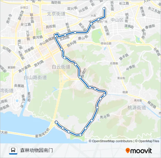 702路 Bus Line Map