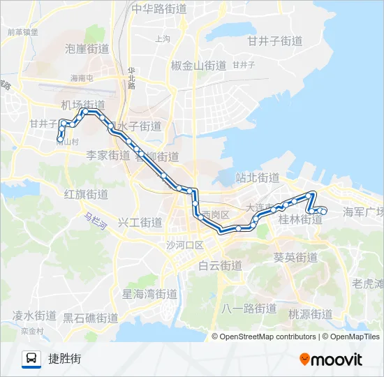 710路 Bus Line Map