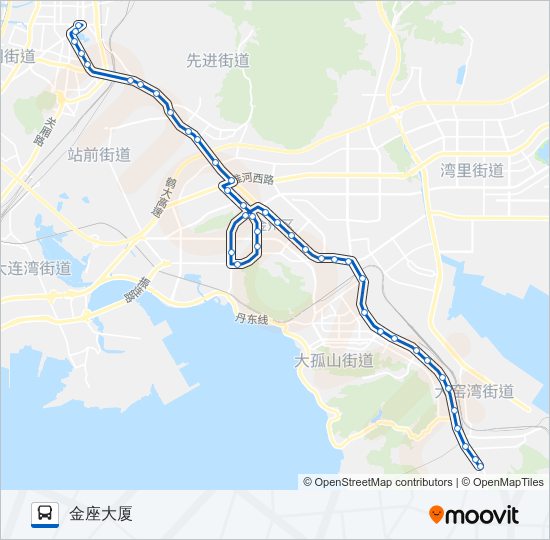 802路 bus Line Map