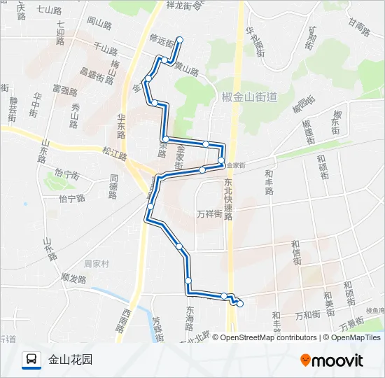 807路 Bus Line Map