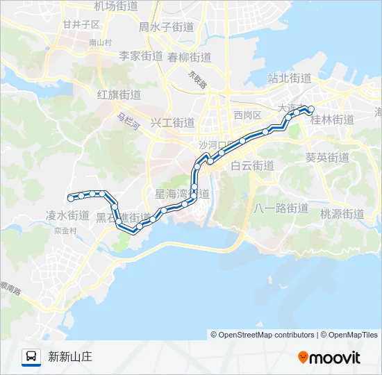 901路 Bus Line Map