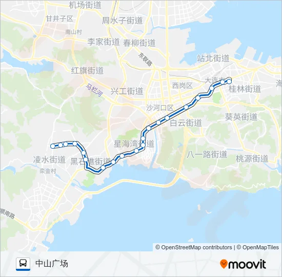 901路 Bus Line Map
