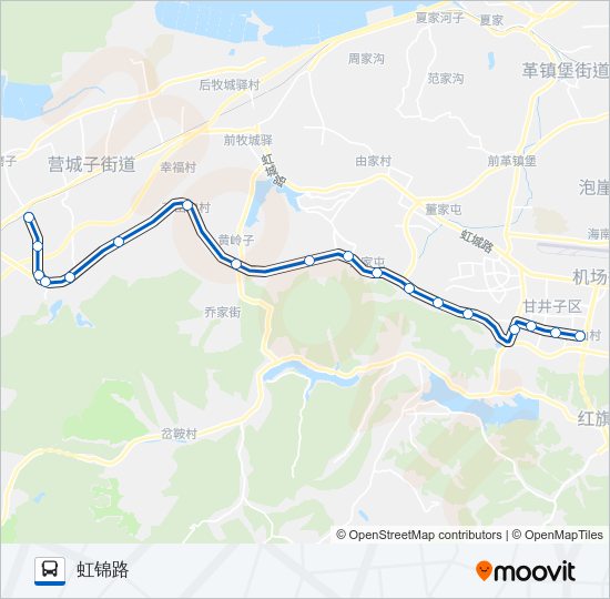 906路 Bus Line Map