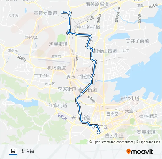 907路 Bus Line Map