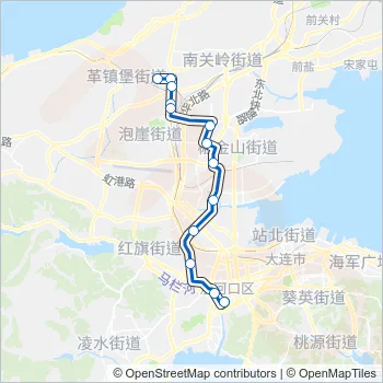 907路 Bus Line Map