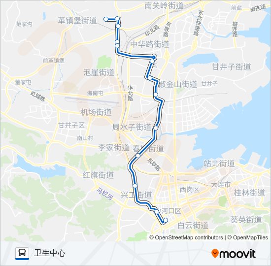 907路 Bus Line Map