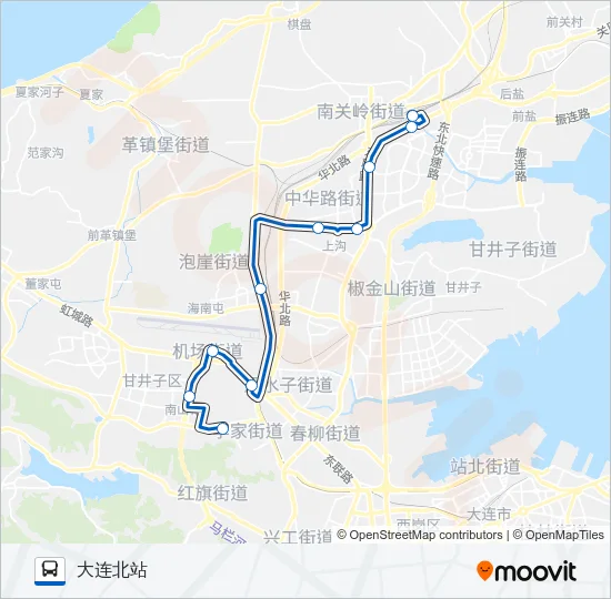 908路 Bus Line Map
