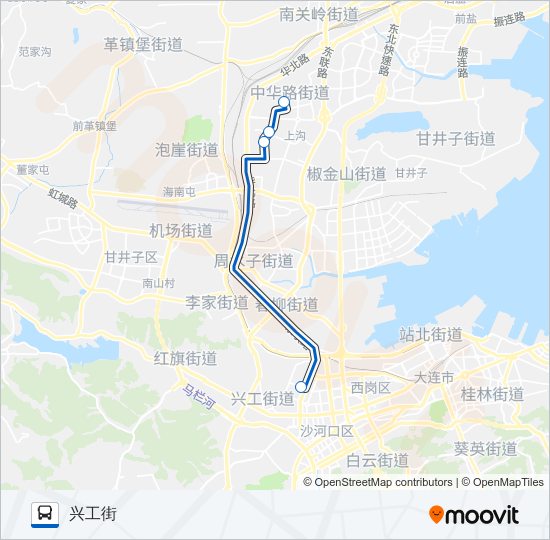 932路 bus Line Map