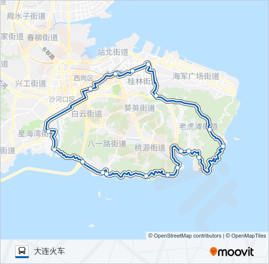 旅游环线 bus Line Map