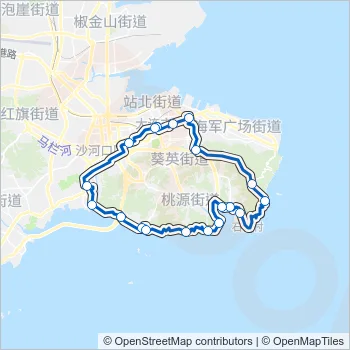 旅游环线 Bus Line Map