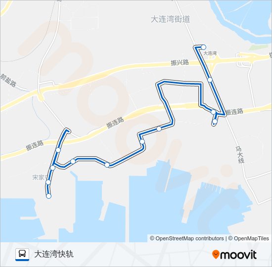 湾环3路 bus Line Map