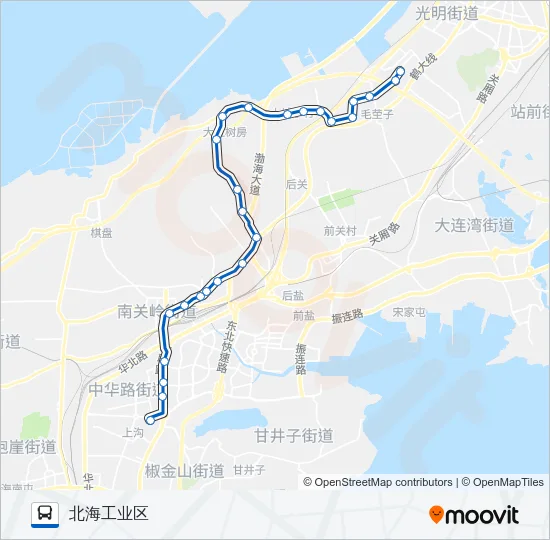 1016路 Bus Line Map