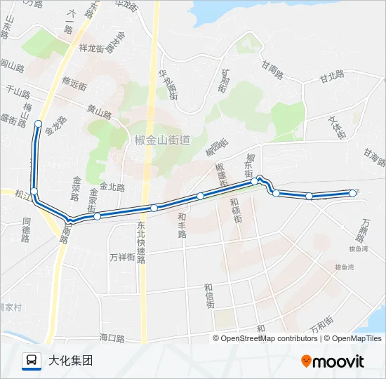 20路加车 Bus Line Map