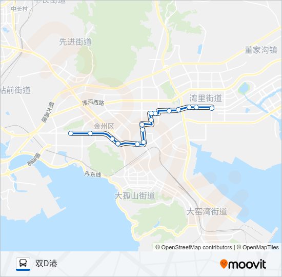 开发区3路 bus Line Map