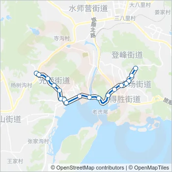 旅顺口5路 Bus Line Map