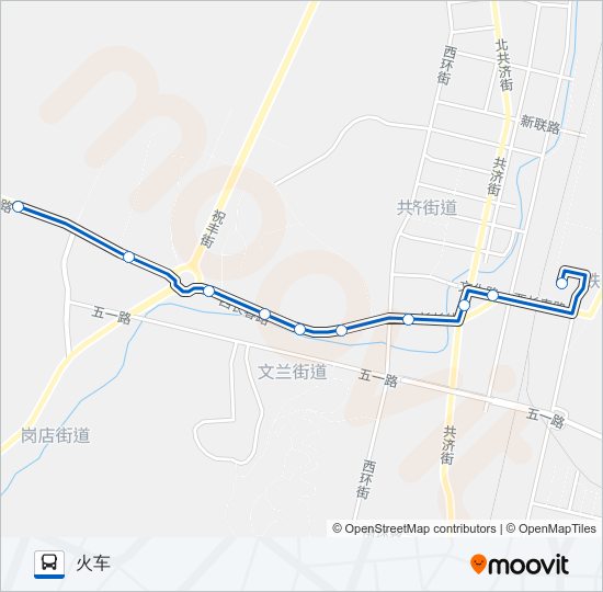 瓦房店3路 bus Line Map