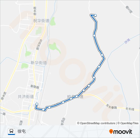 瓦房店7路 bus Line Map