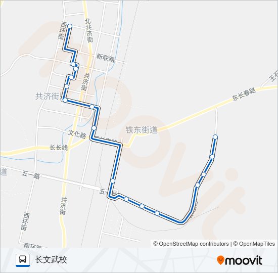 公交瓦房店9路的线路图