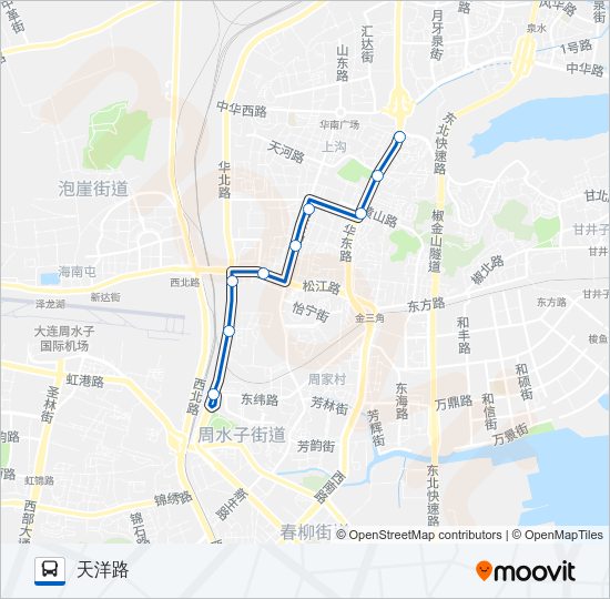 413路加车 Bus Line Map