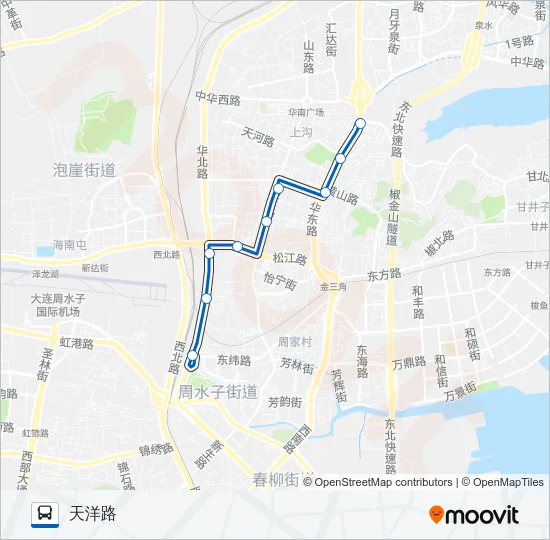 413路加车 Bus Line Map