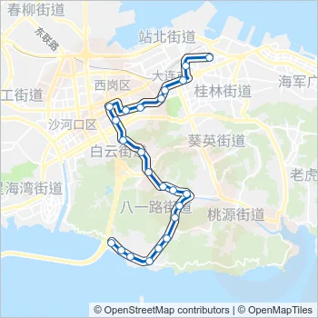 702路加车 Bus Line Map
