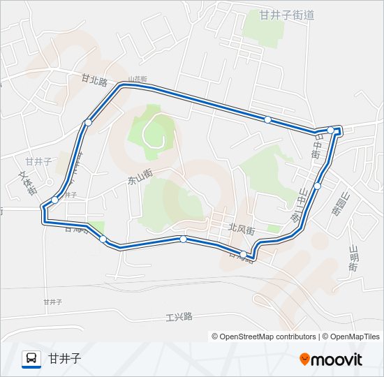 704路环线 Bus Line Map