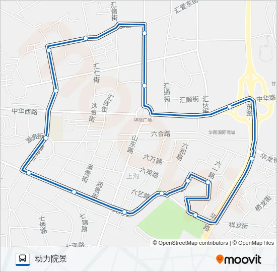 803路外环 Bus Line Map