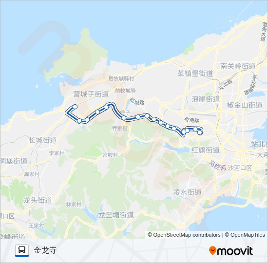 906路专线 Bus Line Map