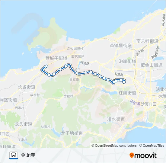 906路专线 Bus Line Map