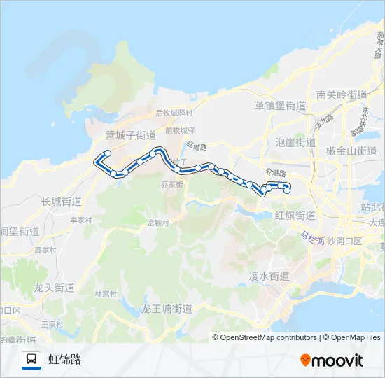 906路专线 Bus Line Map