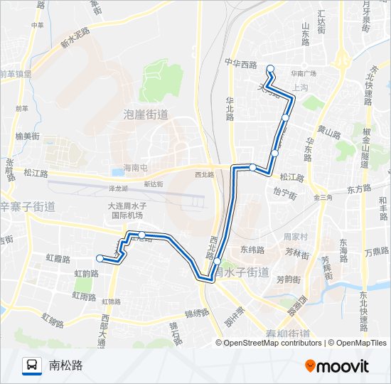 9路大站快车 bus Line Map