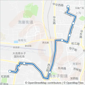 9路大站快车 Bus Line Map