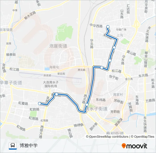 9路大站快车 Bus Line Map