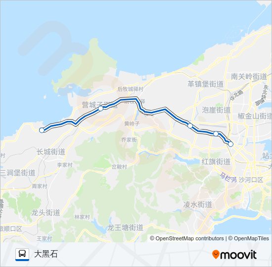 公交临时旅游专路的线路图