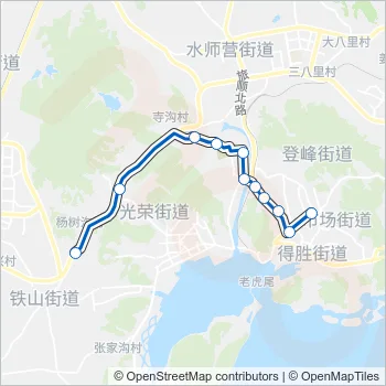 旅顺口11路 Bus Line Map