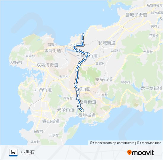旅顺口24路 bus Line Map