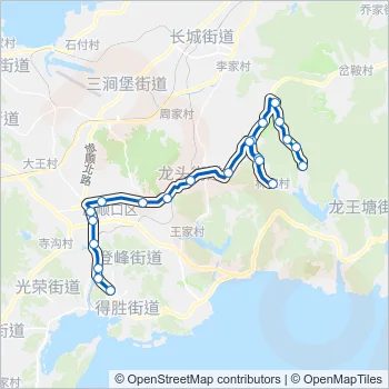 旅顺口26路 Bus Line Map