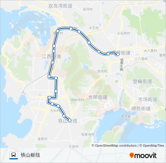 旅顺口29路 Bus Line Map