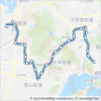 旅顺口32路 Bus Line Map