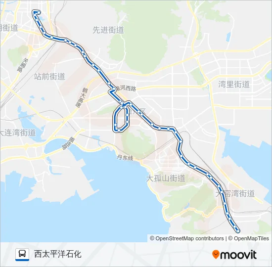 昌赫802路 Bus Line Map
