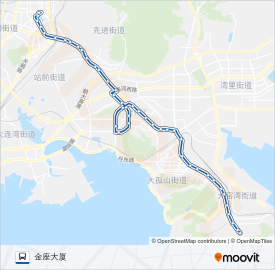 公交昌赫802路的线路图