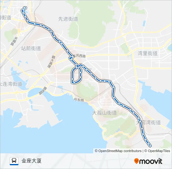 昌赫802路 Bus Line Map
